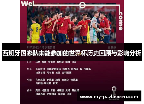 西班牙国家队未能参加的世界杯历史回顾与影响分析 西班牙国家队未能参加的世界杯历史回顾与影响分析